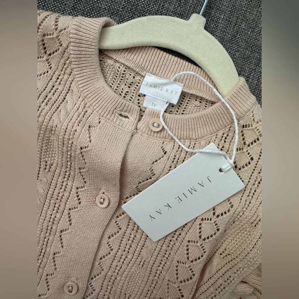 NWT Jaime Kay Brooklyn Cardigan Size 1YR - Picture 5 of 8